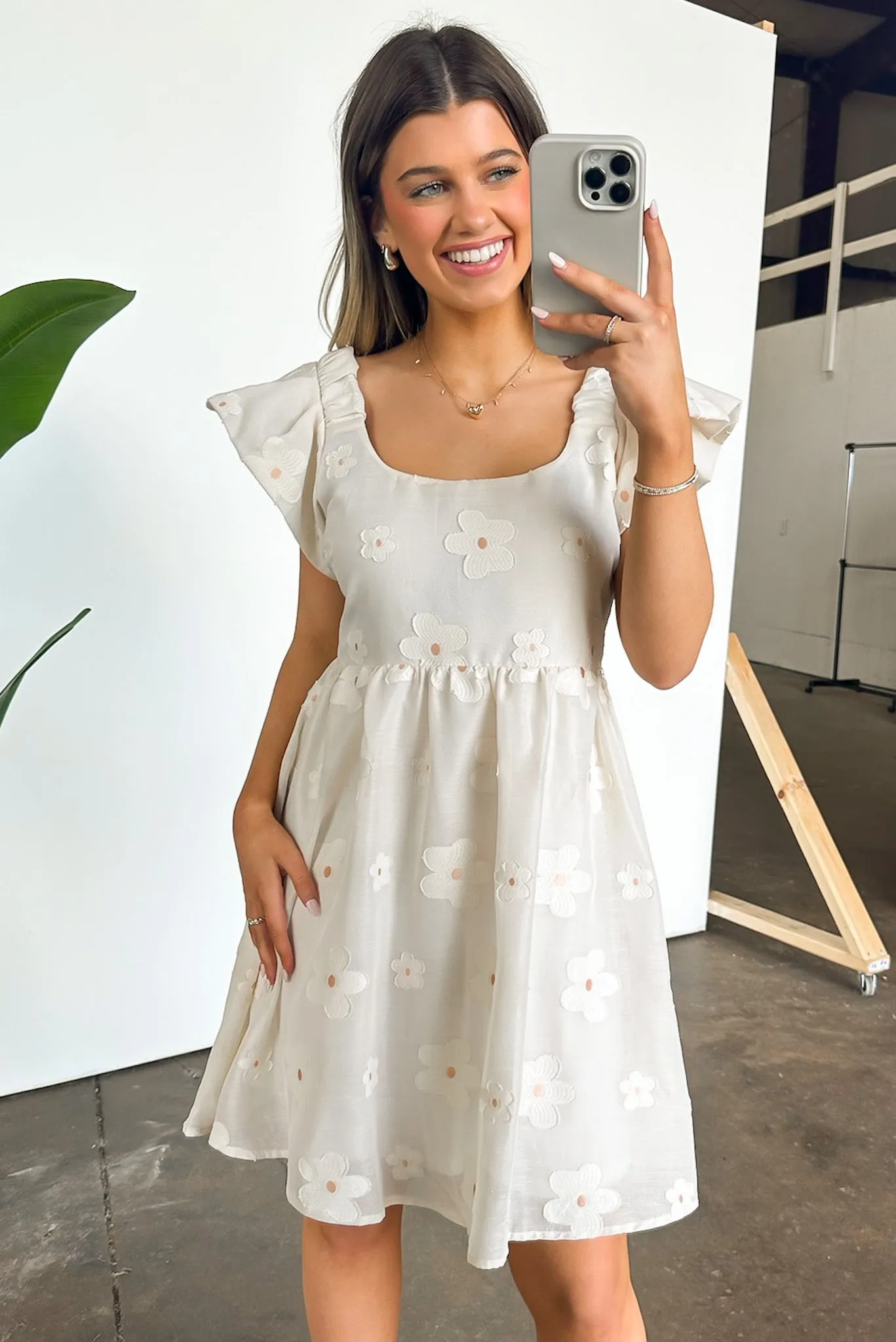 Exquisite Romance Floral Embroidered Organza Dress - FINAL SALE sold by Madison + Mallory product image thumbnail 3