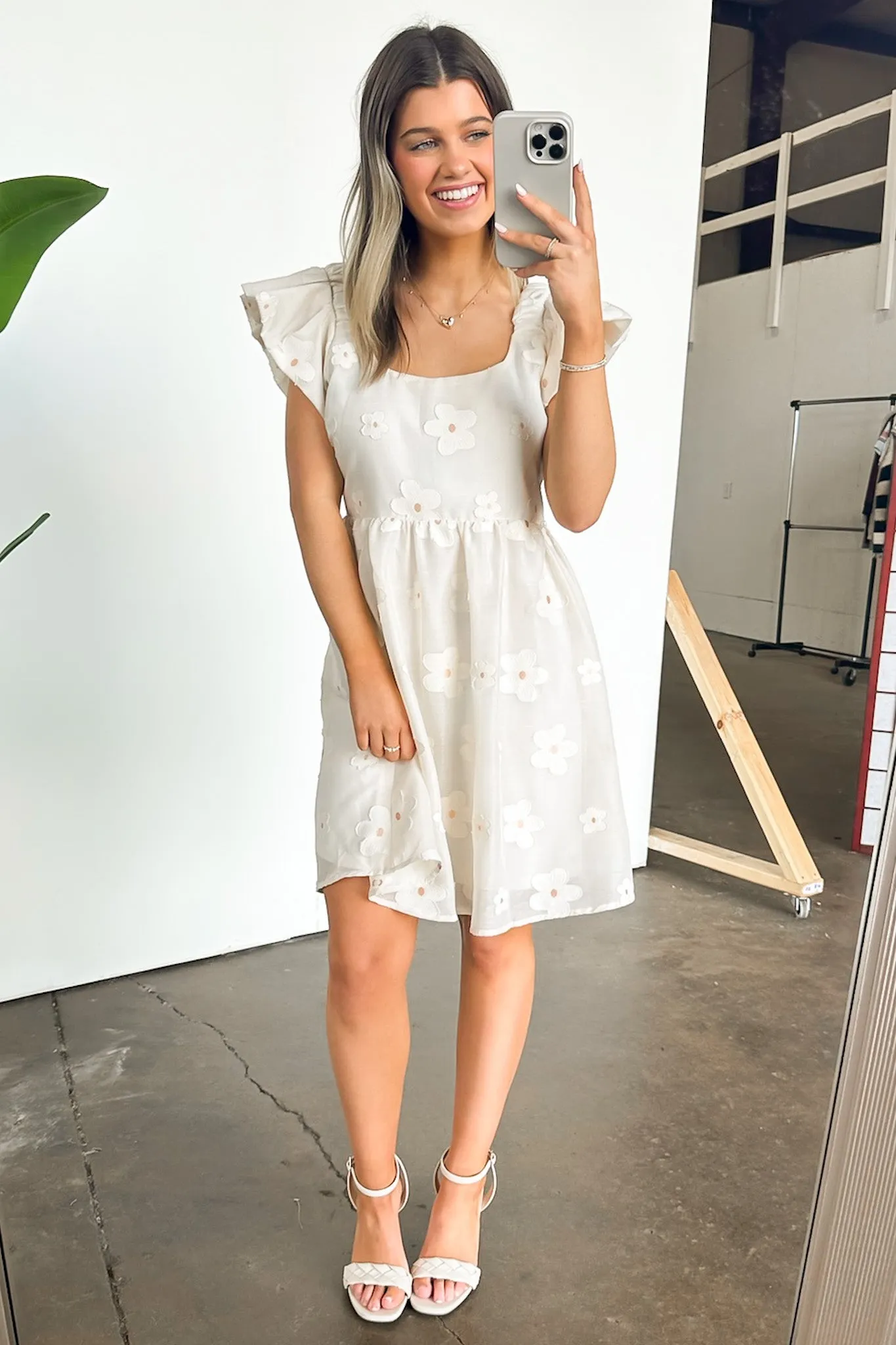 Exquisite Romance Floral Embroidered Organza Dress - FINAL SALE sold by Madison + Mallory product image thumbnail 2