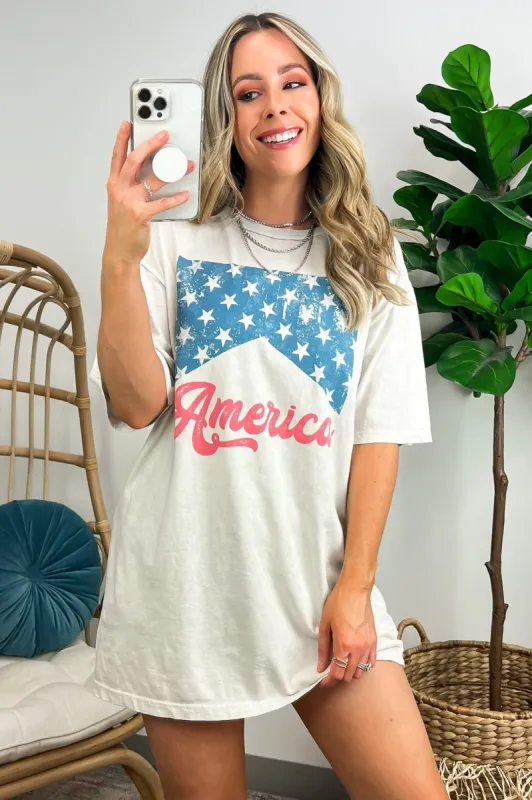 Vintage America Graphic Tee - FINAL SALE sold by Madison + Mallory