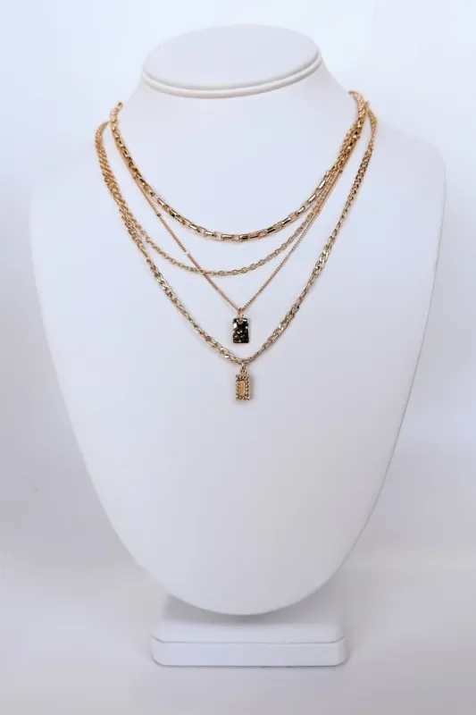 Graciously Gorgeous Multi Layered Pendant Necklace - BACK IN STOCK sold by Madison + Mallory