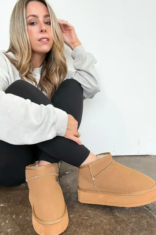 Height of Cozy Platform Sherpa Boots - FINAL SALE sold by Madison + Mallory