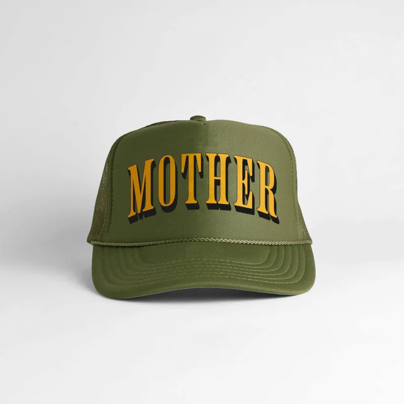 Retro Mother Trucker Hat made by Oceanne