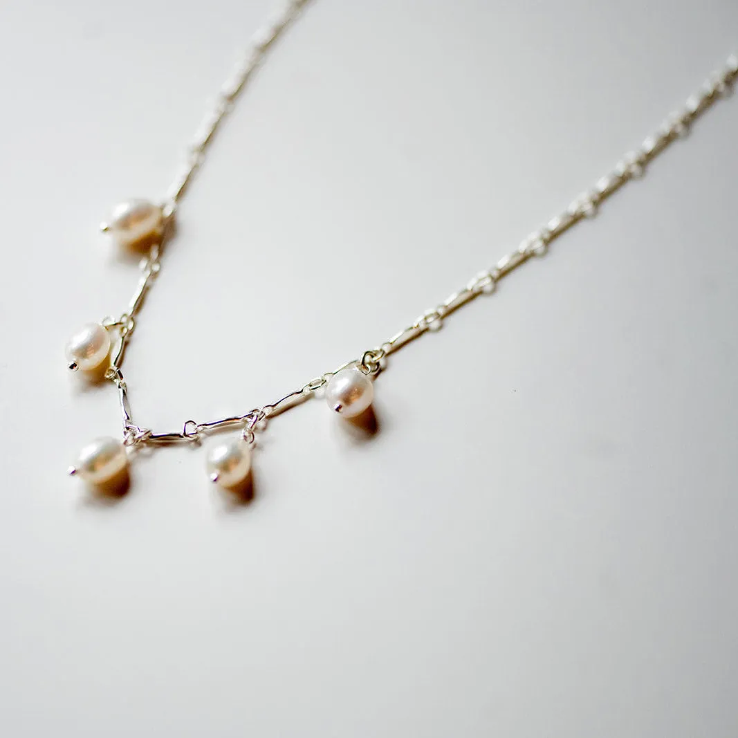 Pearl Dewdrop Necklace sold by Oceanne product image thumbnail 3