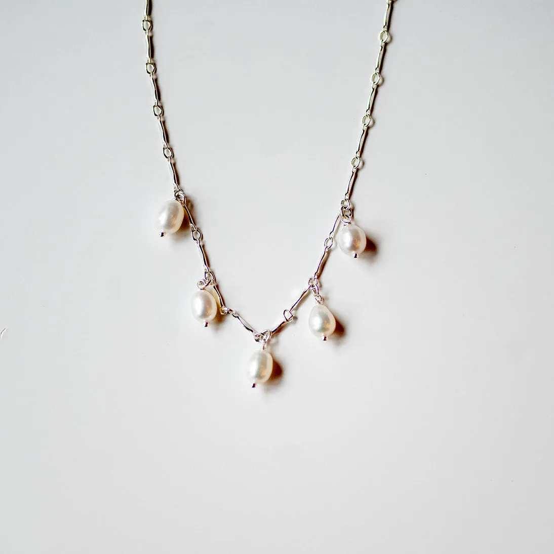 Pearl Dewdrop Necklace sold by Oceanne product image thumbnail 4