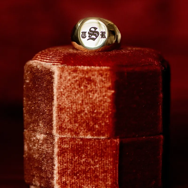 Oliver Pinky Ring made by Oceanne