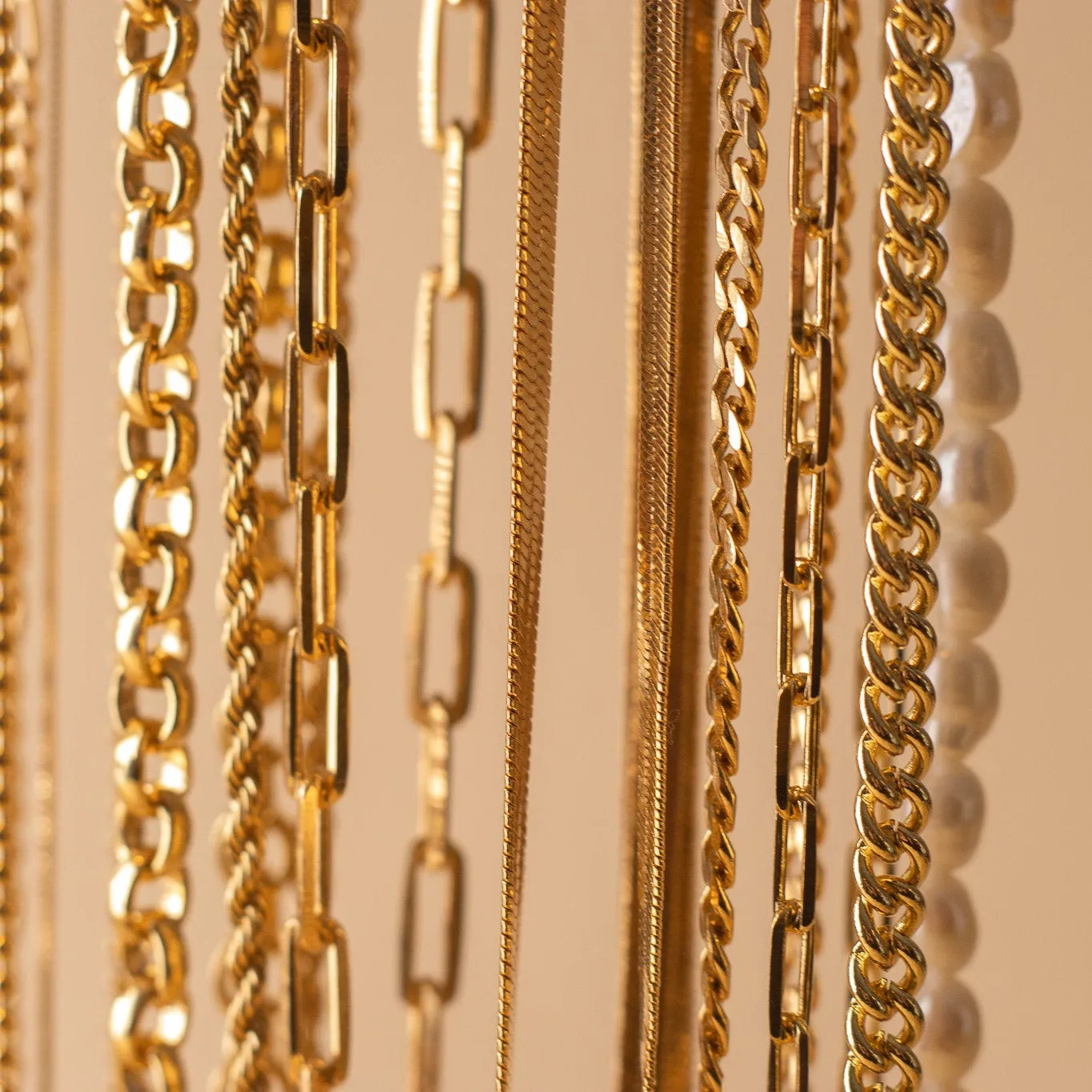 18k Gold Filled Cuban Link Chain sold by Oceanne product image thumbnail 2