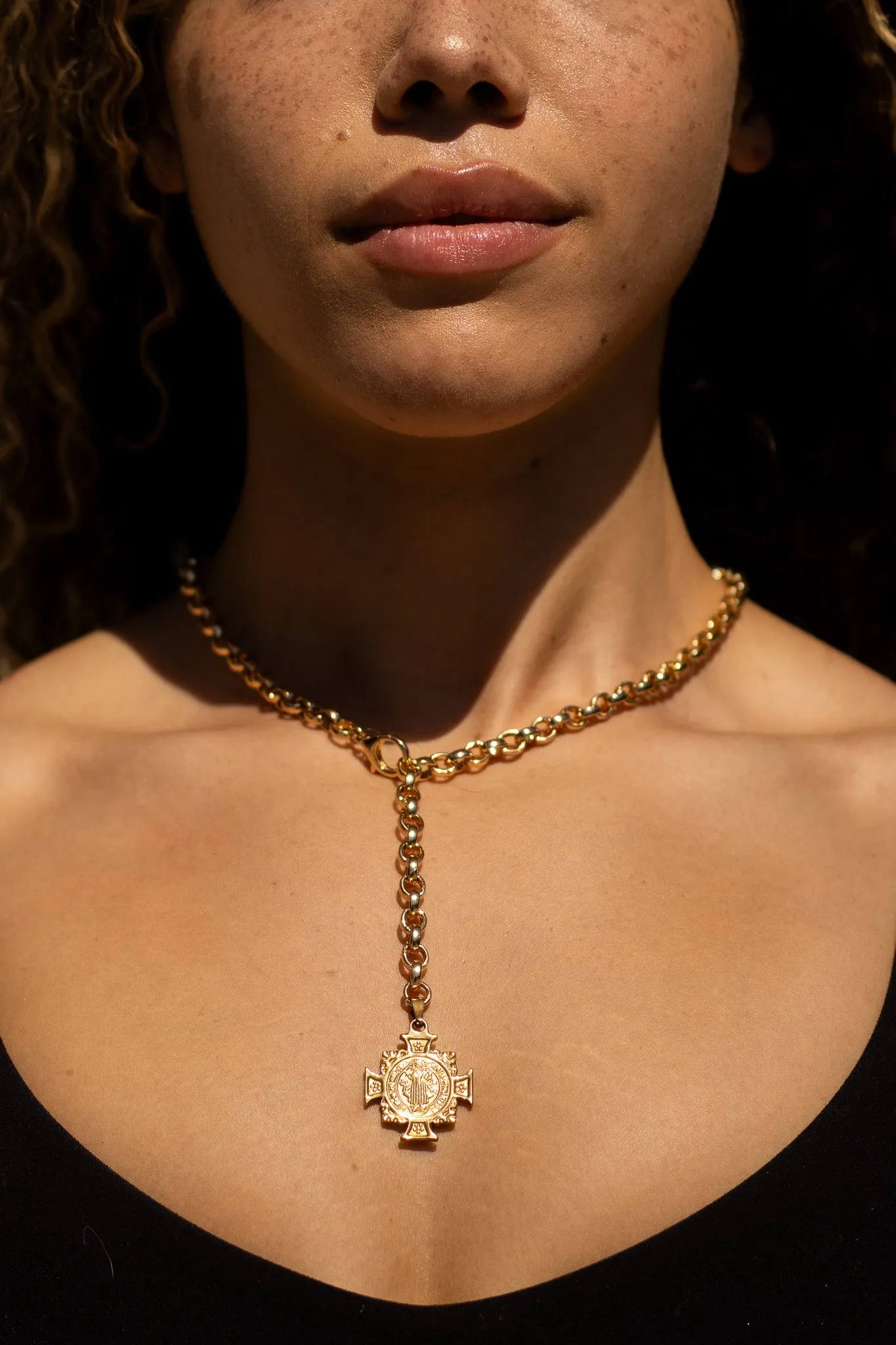 Sanctus Lariat Necklace sold by Oceanne product image thumbnail 2