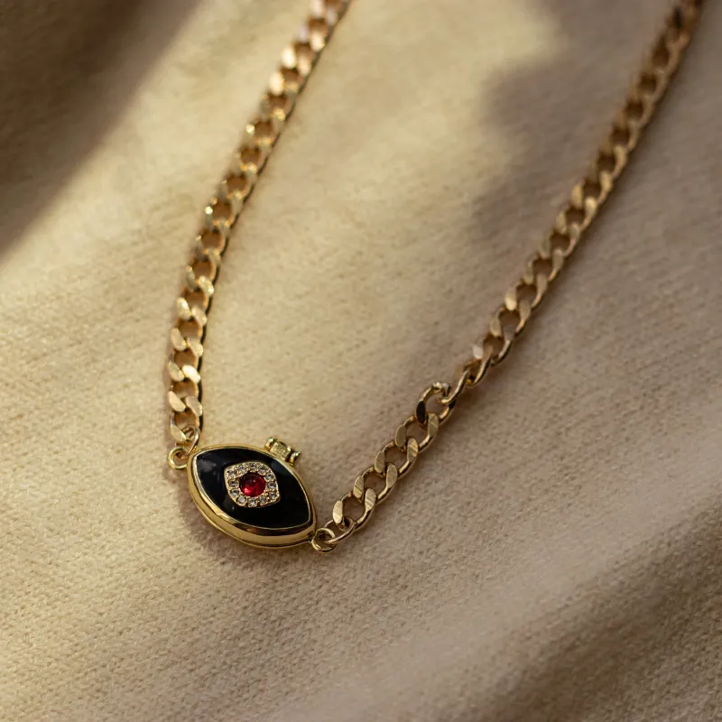 Lightkeeper Locket Necklace made by Oceanne