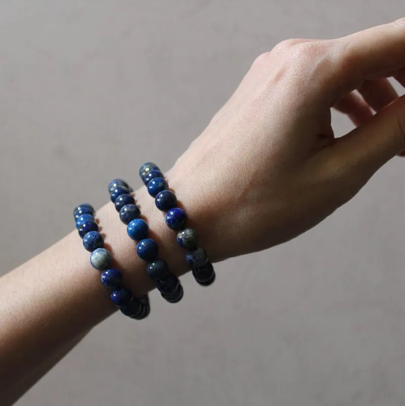 Lapis Lazuli Bracelet made by Oceanne