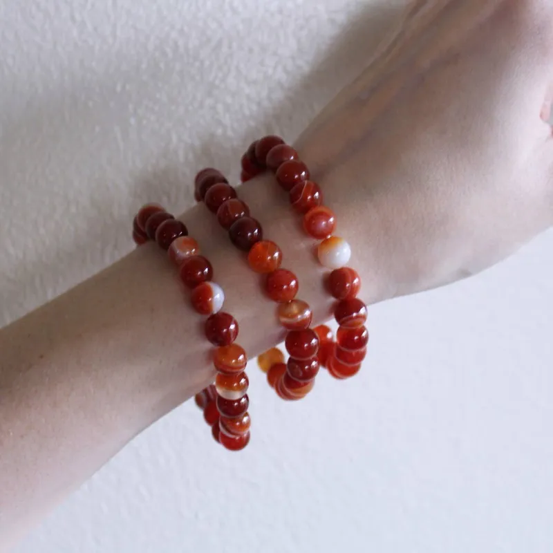 Carnelian Bracelet made by Oceanne