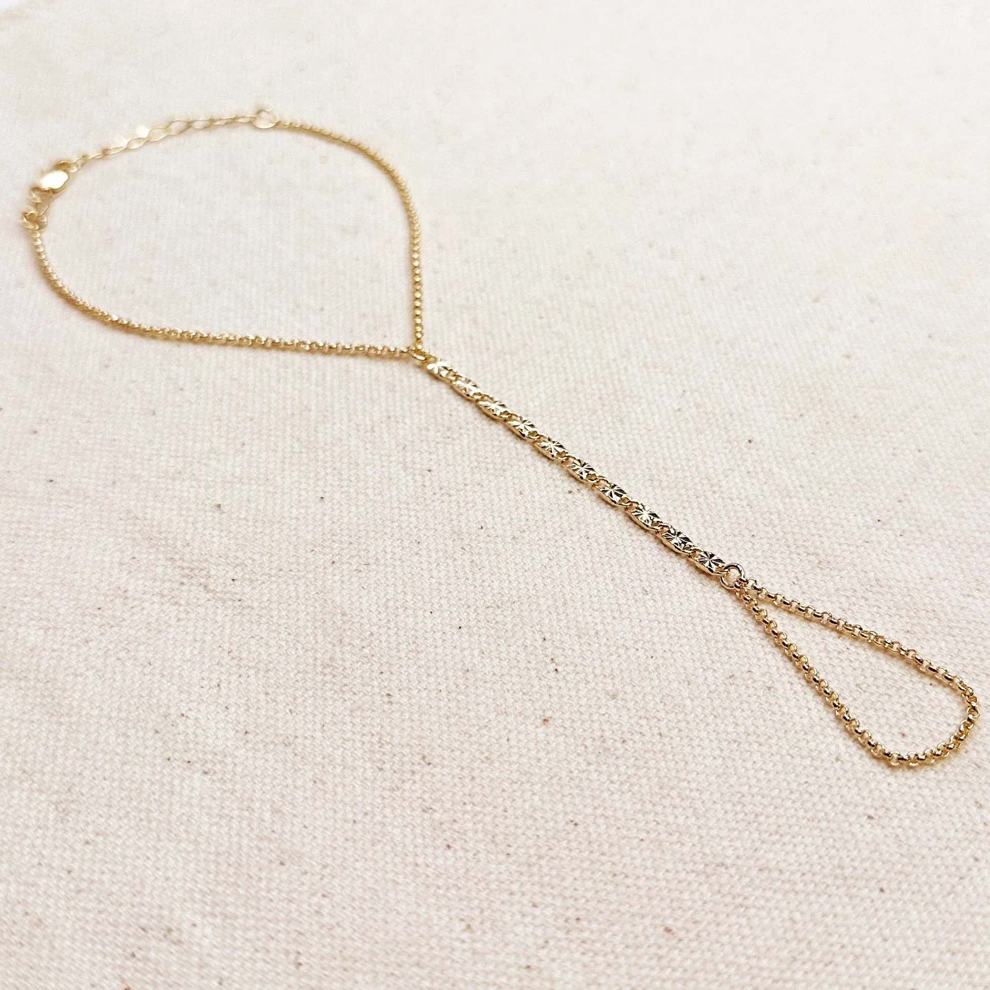 Sunburst Hand Chain sold by Oceanne