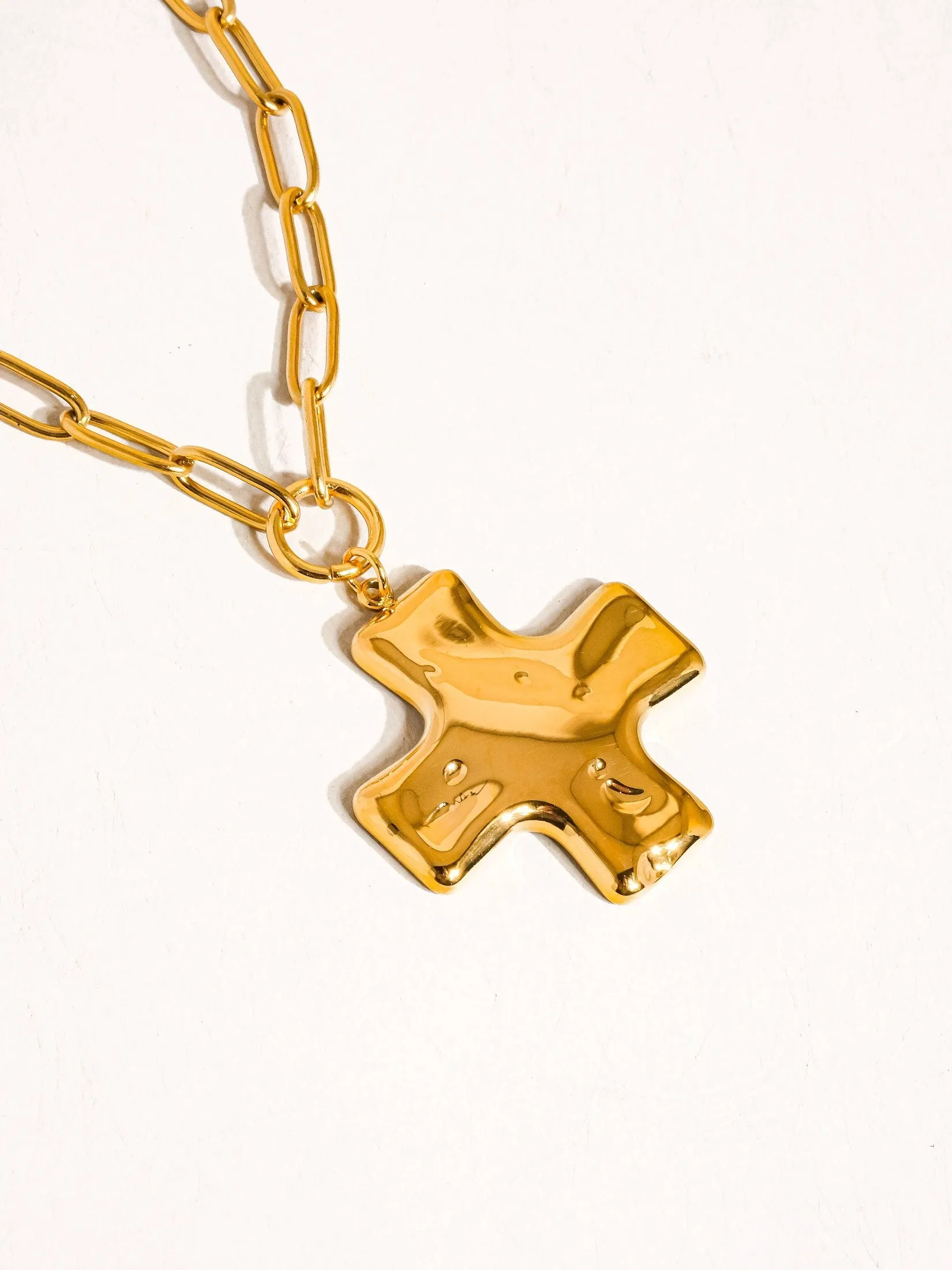 Bari Cross Chain Necklace sold by Oceanne