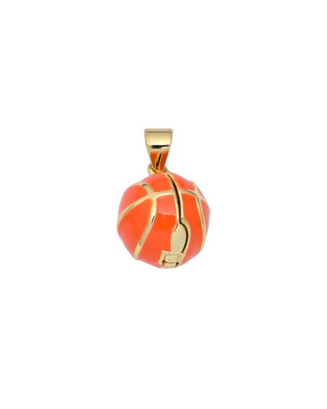 Basketball Locket Charm made by Oceanne