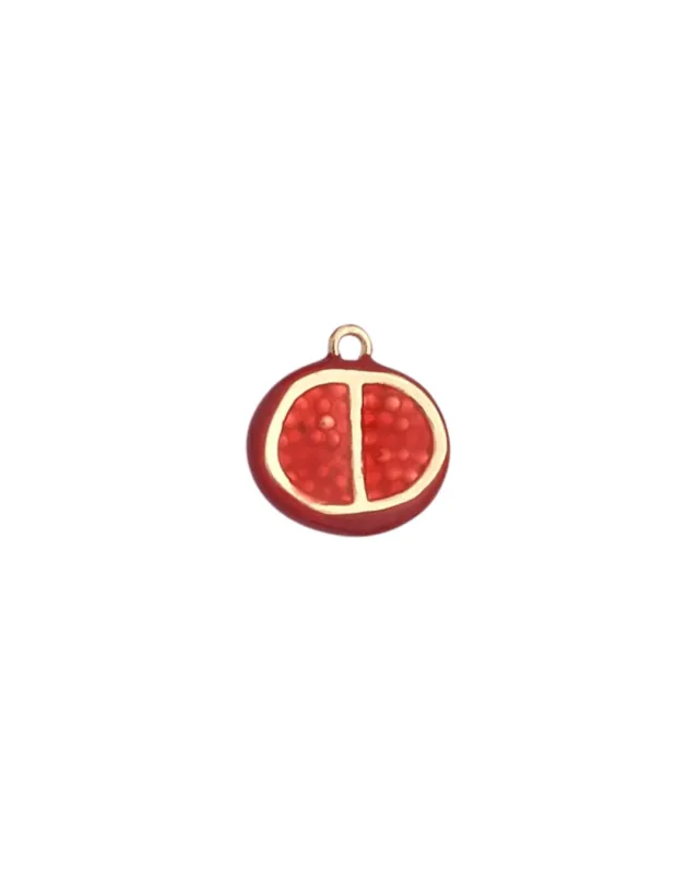 Pomegranate Charm made by Oceanne