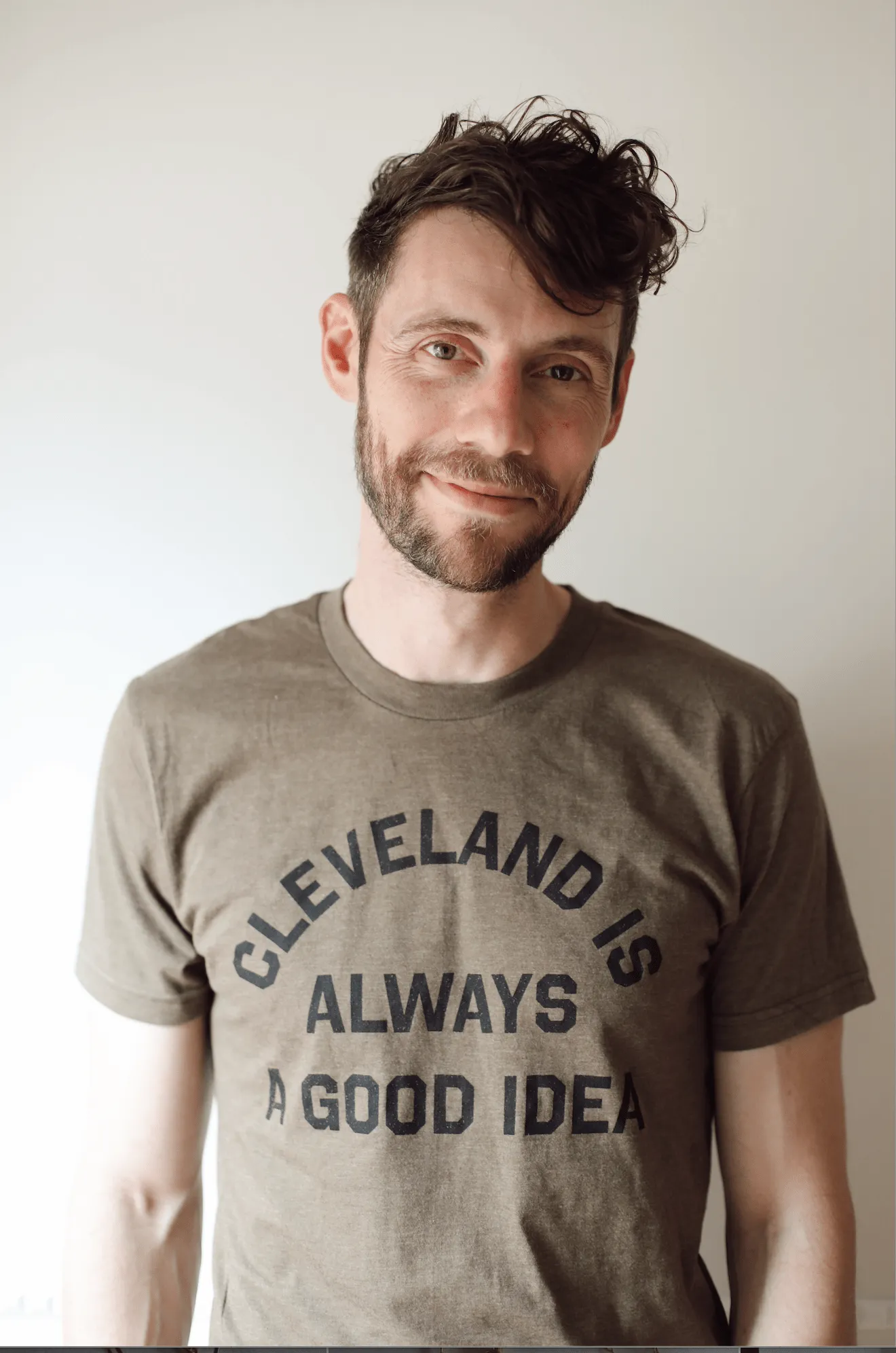 'Cleveland is Always a Good Idea' Tee sold by Oceanne product image thumbnail 2