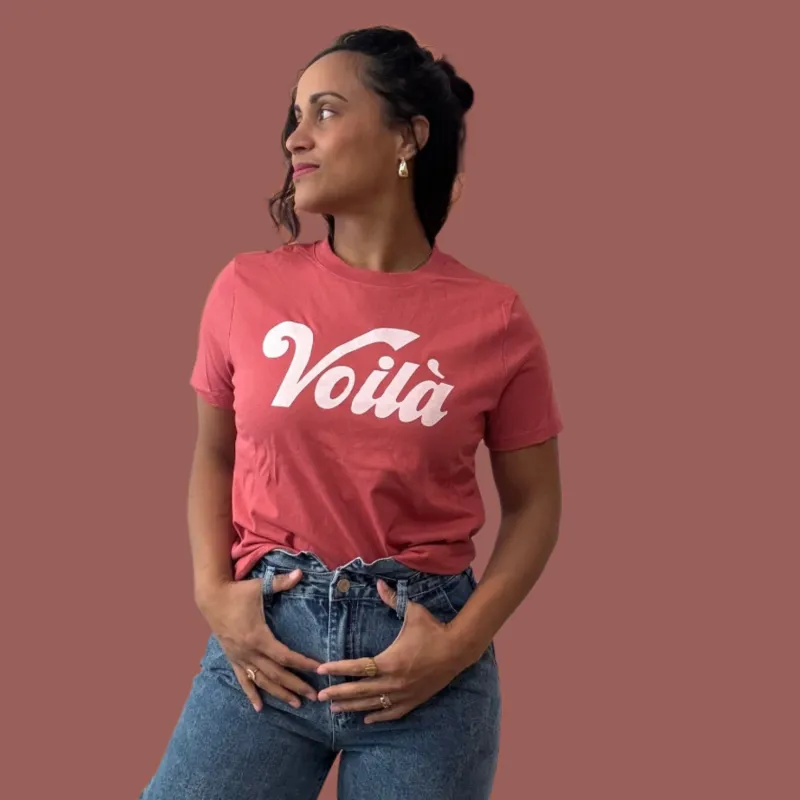 Voilà Tee made by Oceanne