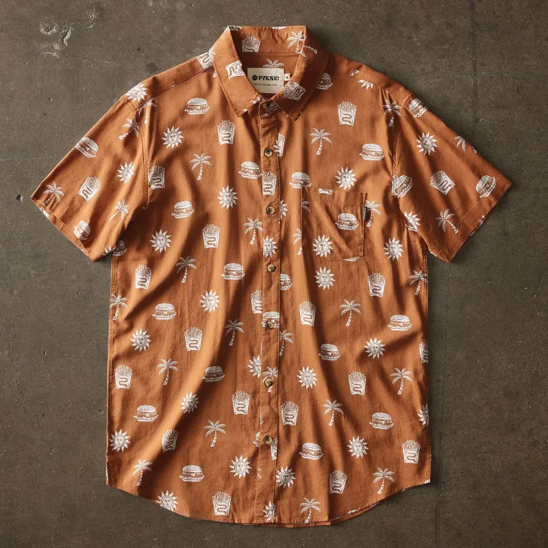 Take It Greasy Unisex Button Down made by Oceanne