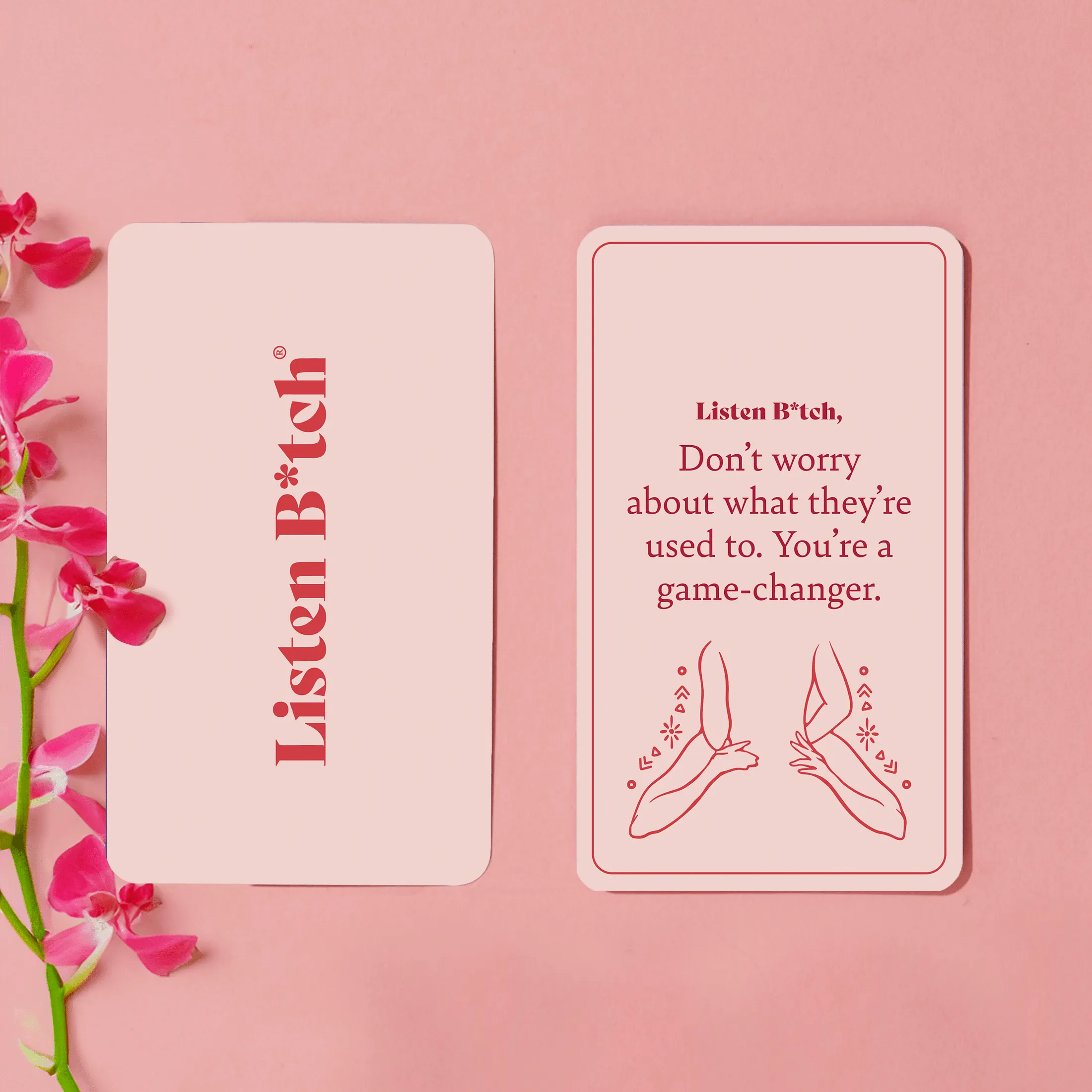 Sex Edition - Listen B*tch Affirmation Cards sold by Oceanne product image thumbnail 2
