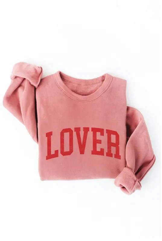 LOVER Graphic Sweatshirt made by Oceanne