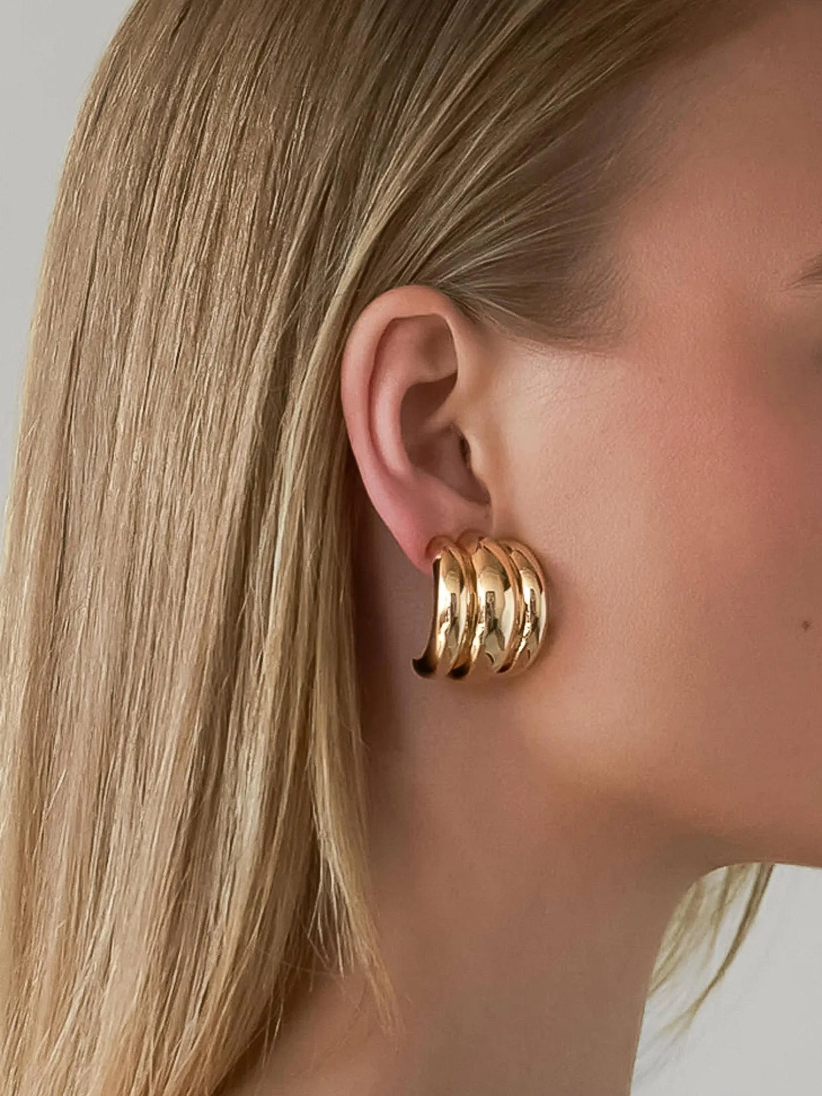 Colton Layered Spiral Earring sold by Oceanne product image thumbnail 2