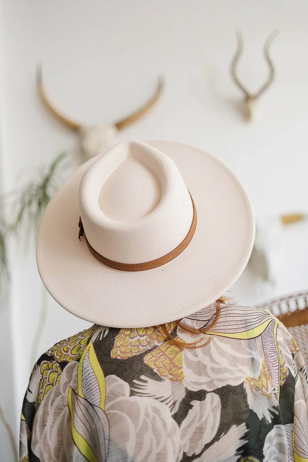 Stylish Flat Brim Buckle Hat sold by Oceanne product image thumbnail 2