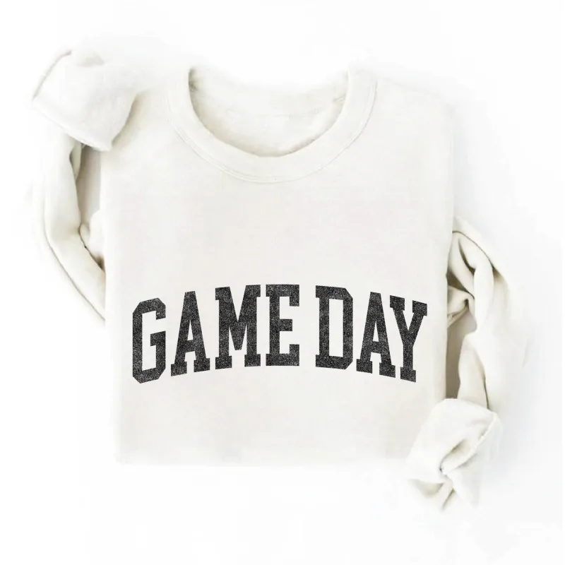 GAME DAY Graphic Sweatshirt made by Oceanne