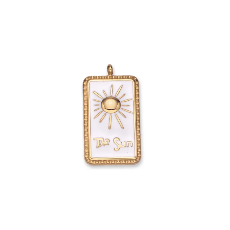 The Sun Tag Charm made by Oceanne