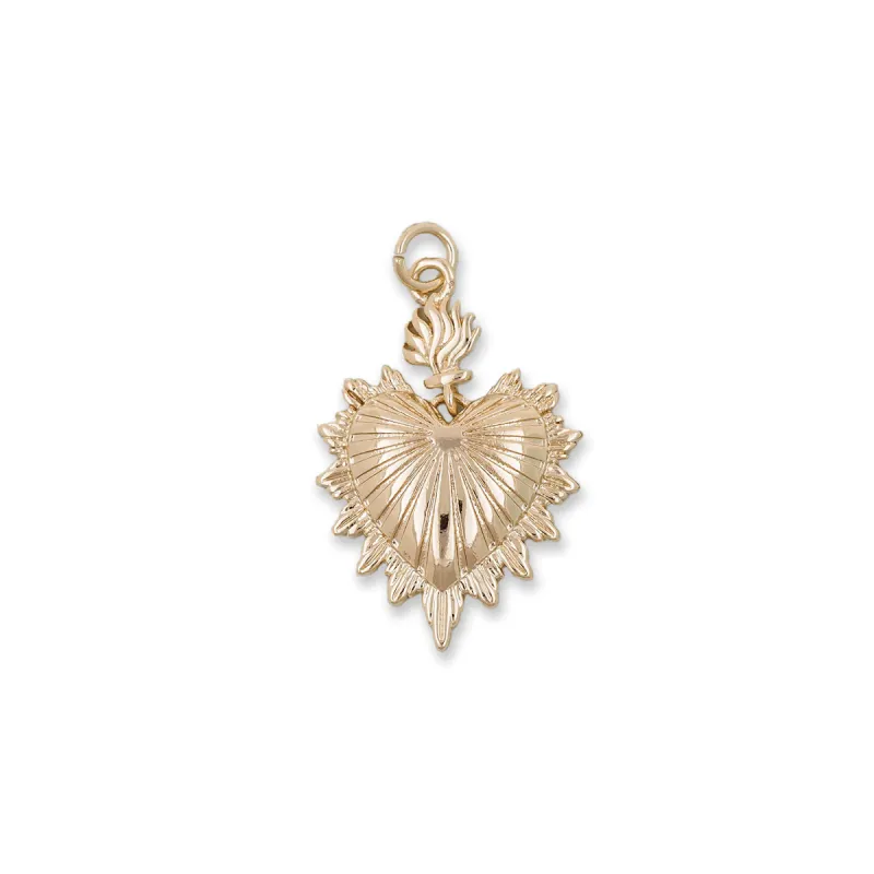 Sacred Heart Charm made by Oceanne