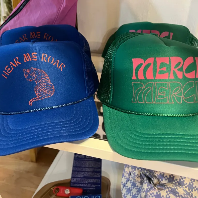 Merci Trucker Hat made by Oceanne