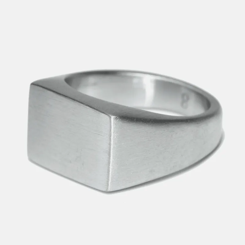Flat Top Ring made by Curated Basics