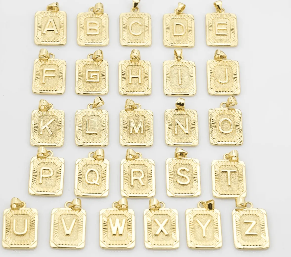 Gold Filled Initial Tag Necklace sold by Oceanne product image thumbnail 2