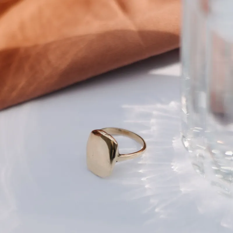 Chloé Signet Ring made by Oceanne