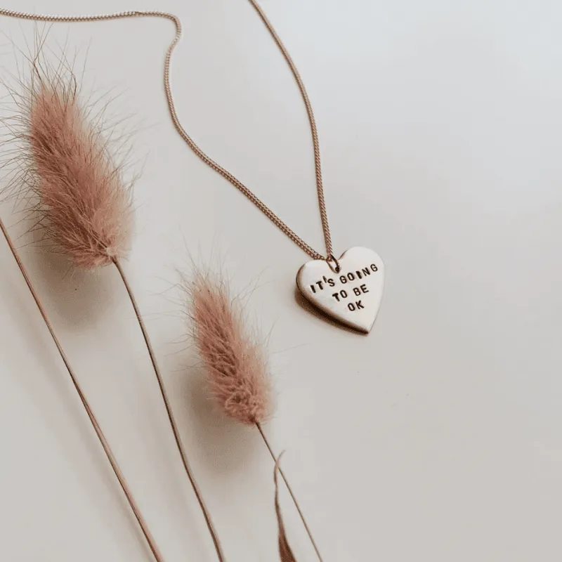 Favorite Things Heart Necklace made by Oceanne