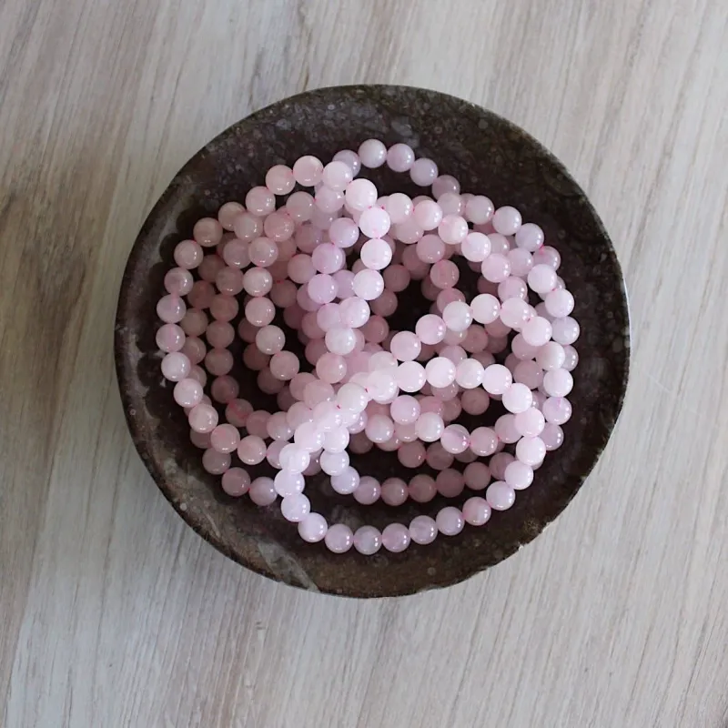 Rose Quartz Bracelet made by Oceanne