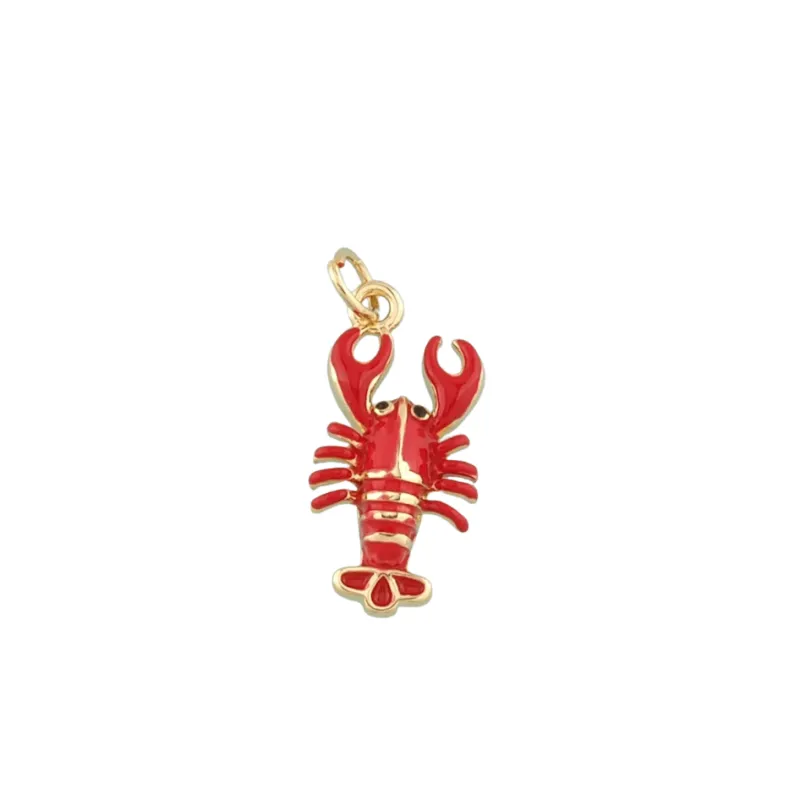 Red Lobster Charm made by Oceanne