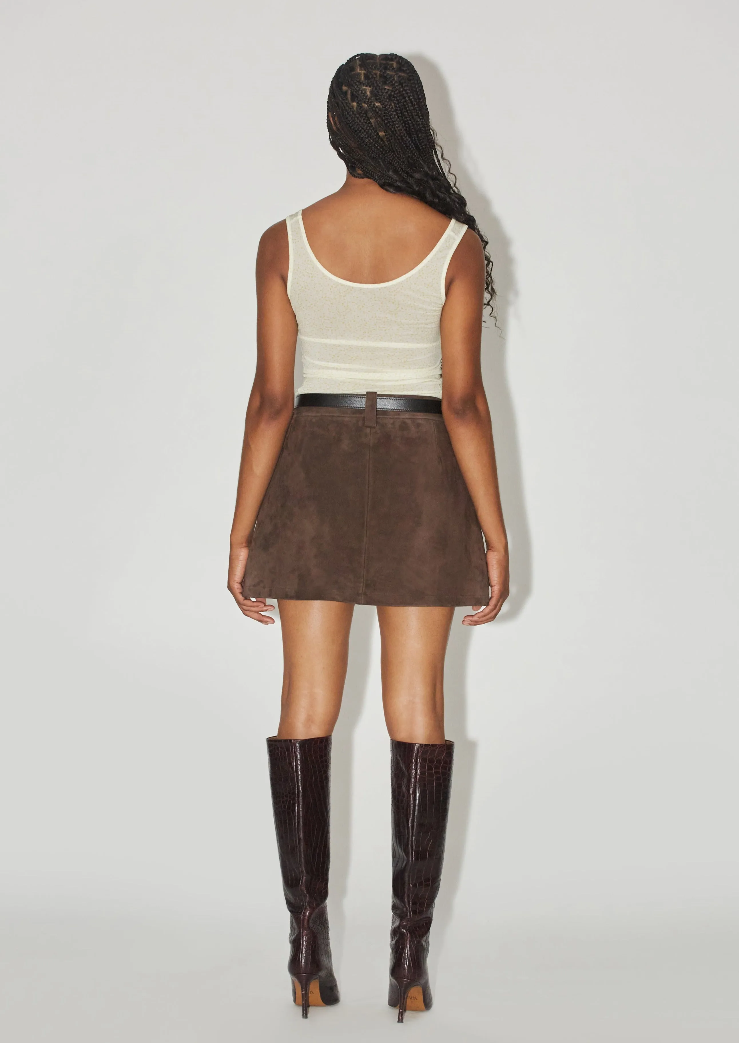 THE SUEDE SKIRT sold by Uncle Studios product image thumbnail 5