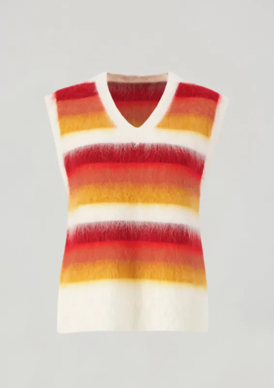 THE ARCHIVED MOHAIR VEST sold by Uncle Studios