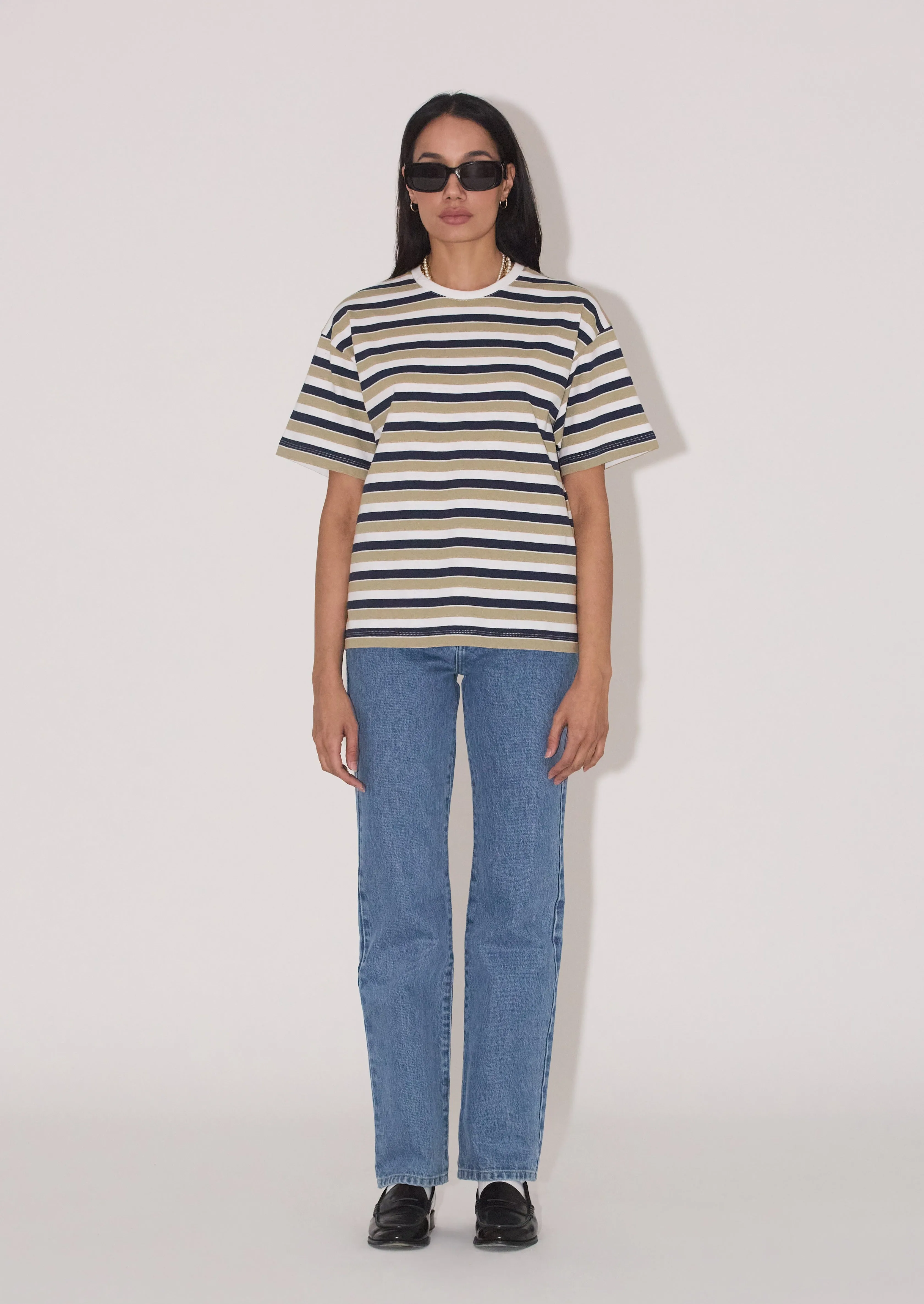 THE STRIPED TEE sold by Uncle Studios