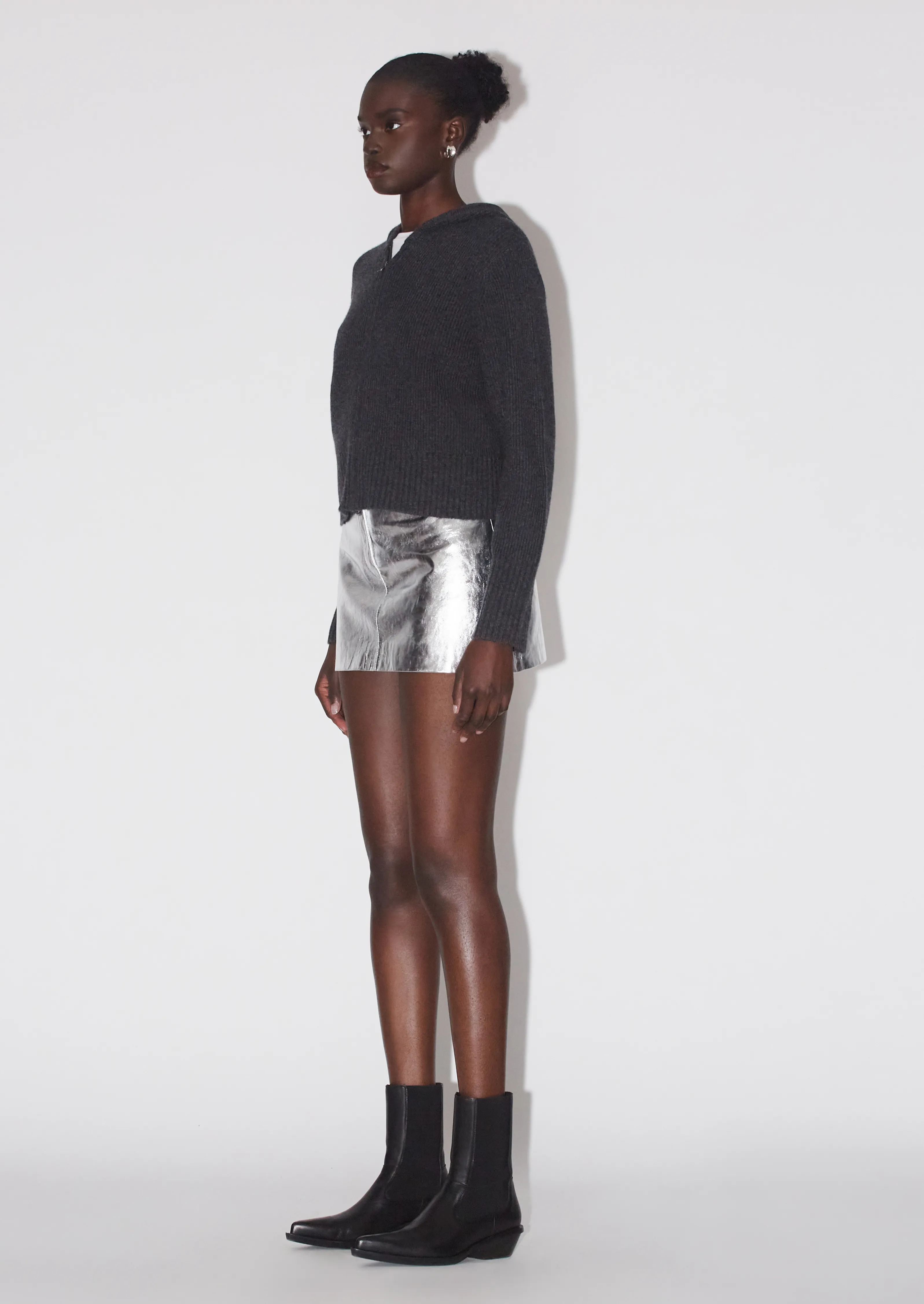 THE CASHMERE ZIP UP sold by Uncle Studios product image thumbnail 3