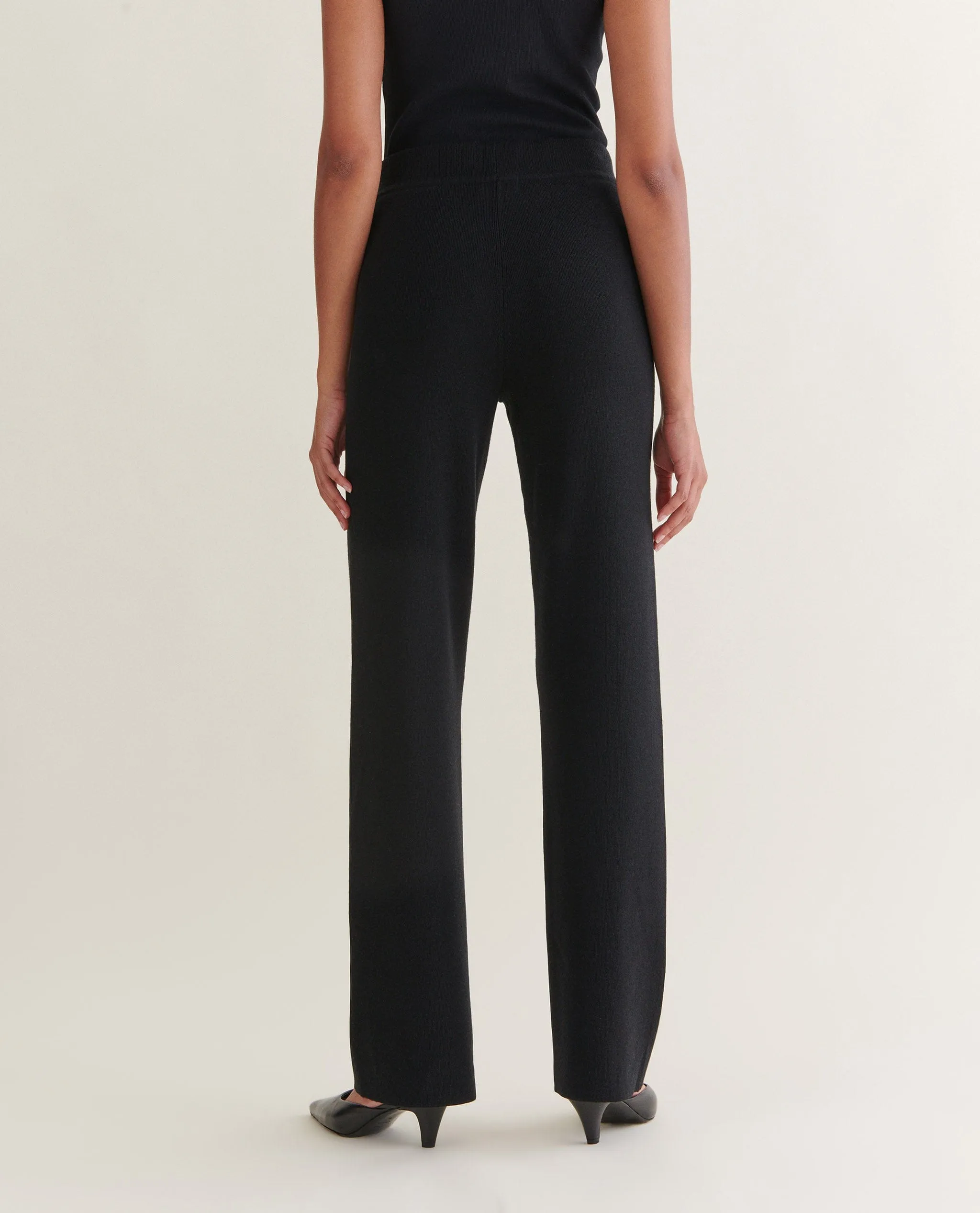 Women's Merino Straight-Leg Trousers sold by Rise & Fall product image thumbnail 3