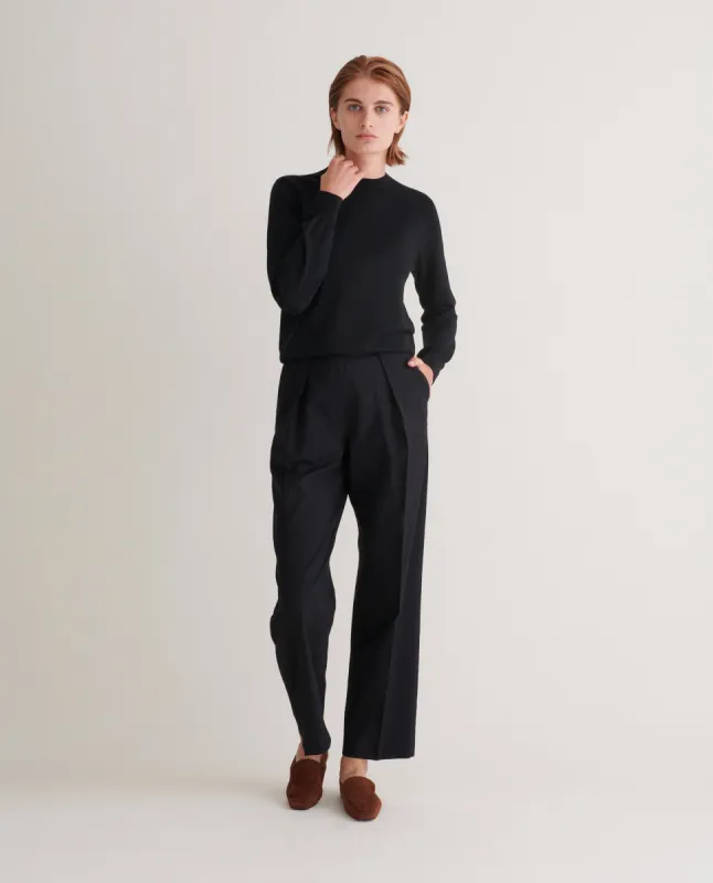 Women's Merino Classic Crew Neck Jumper sold by Rise & Fall