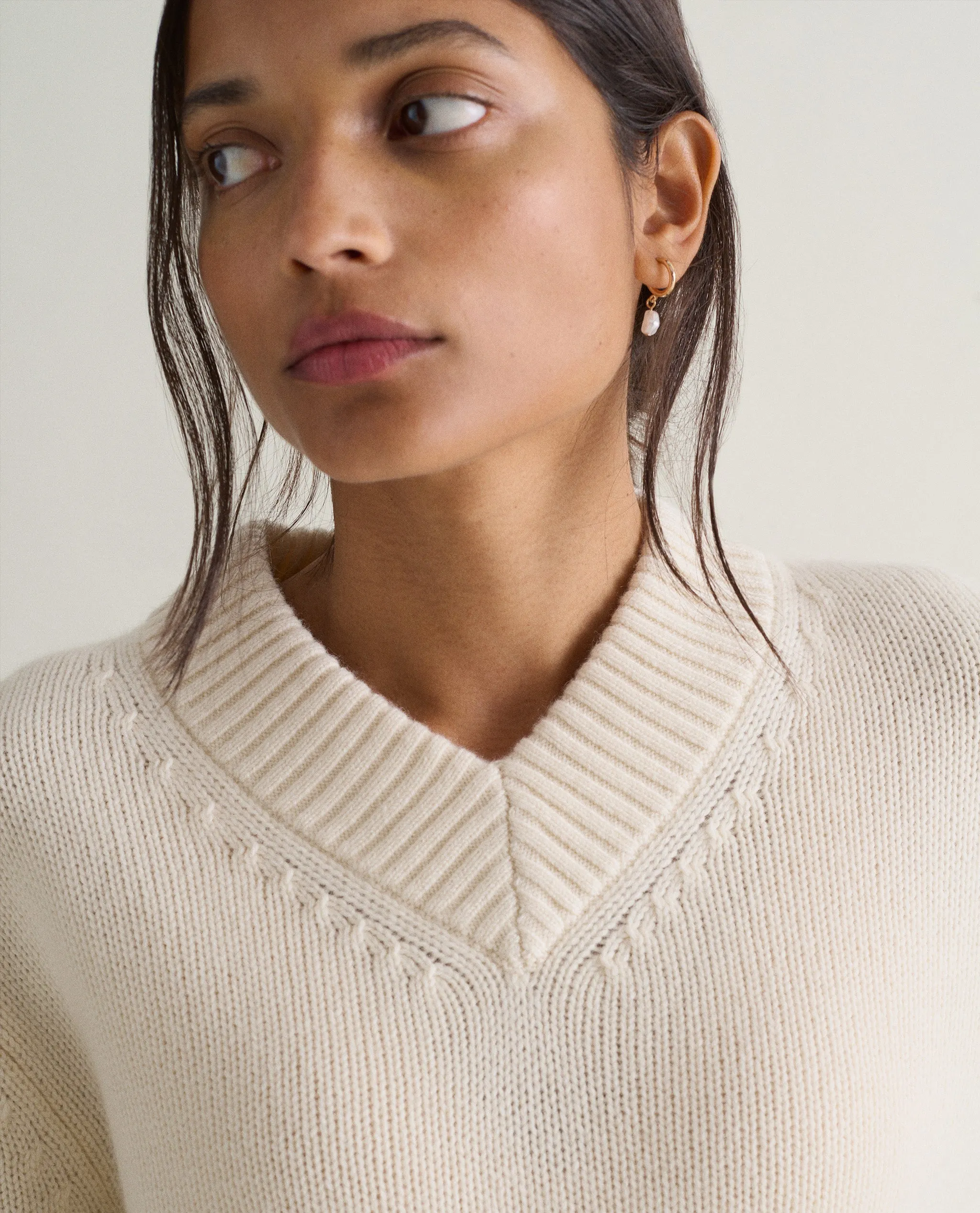 Women's V Neck Jumper sold by Rise & Fall product image thumbnail 4