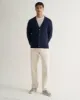 Men's Merino V Neck Cardigan sold by Rise & Fall
