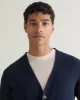 Men's Merino V Neck Cardigan sold by Rise & Fall