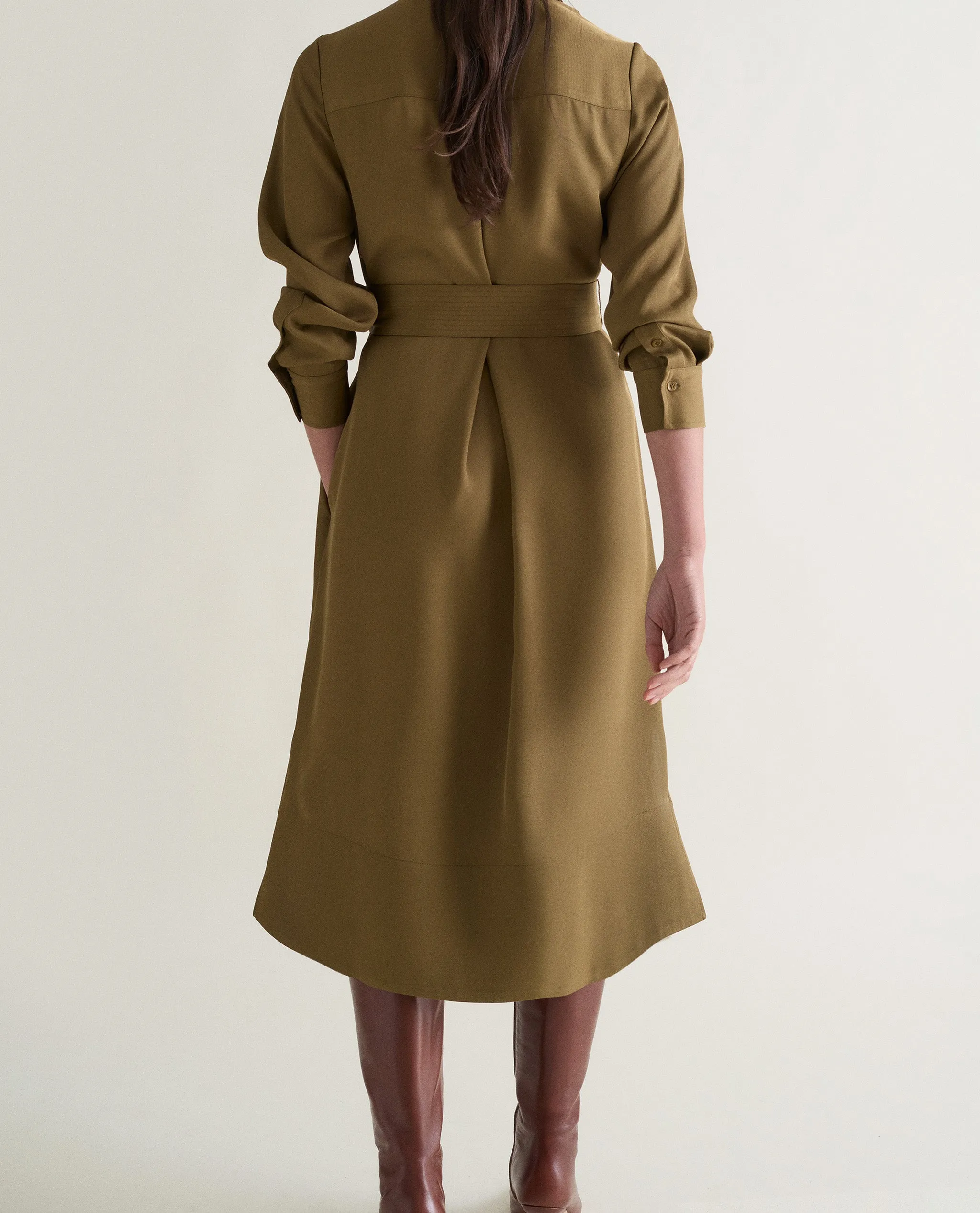 Women's NAIA™ Shirt Dress sold by Rise & Fall product image thumbnail 4