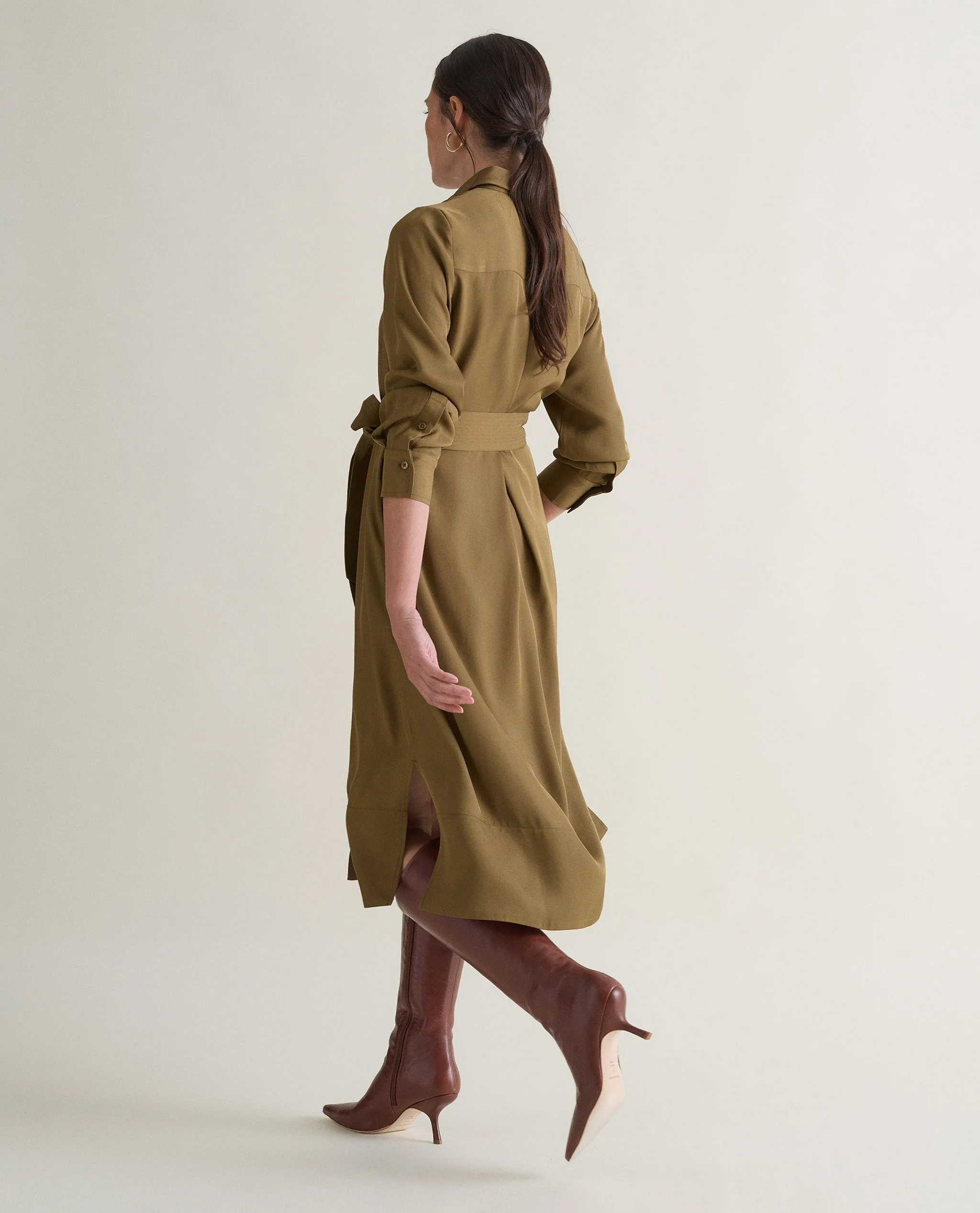 Women's NAIA™ Shirt Dress sold by Rise & Fall product image thumbnail 3
