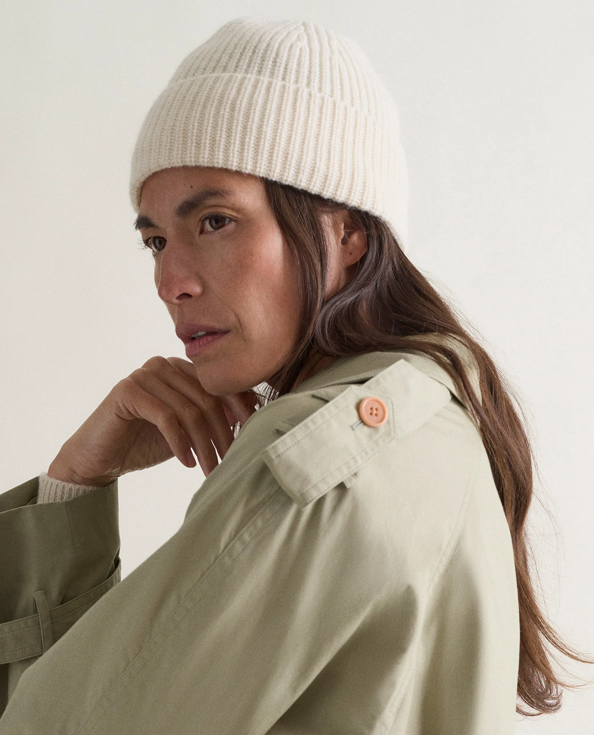 Women's Ribbed Knit Beanie sold by Rise & Fall