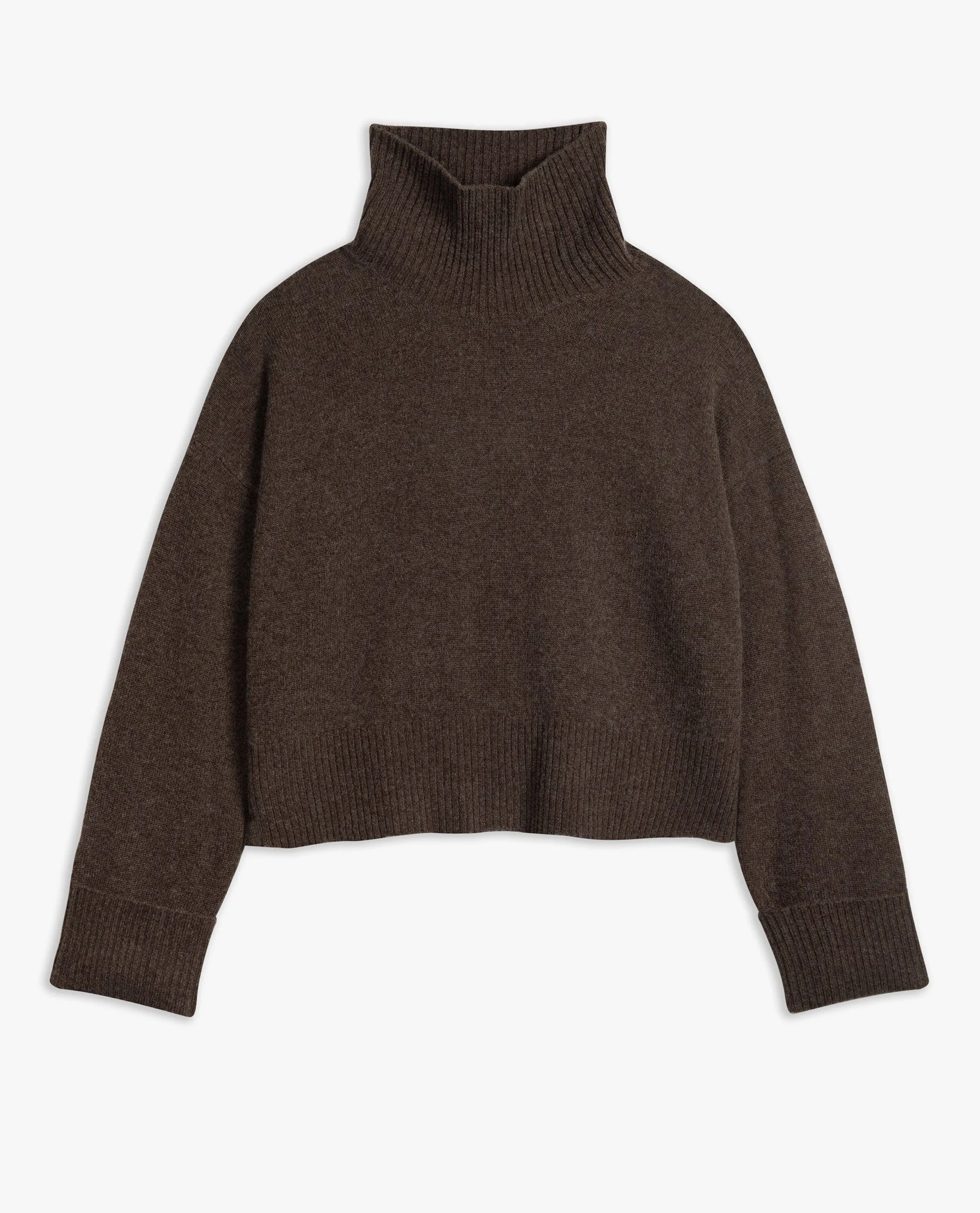 Women's Cashmere Merino High Neck Jumper sold by Rise & Fall product image thumbnail 5