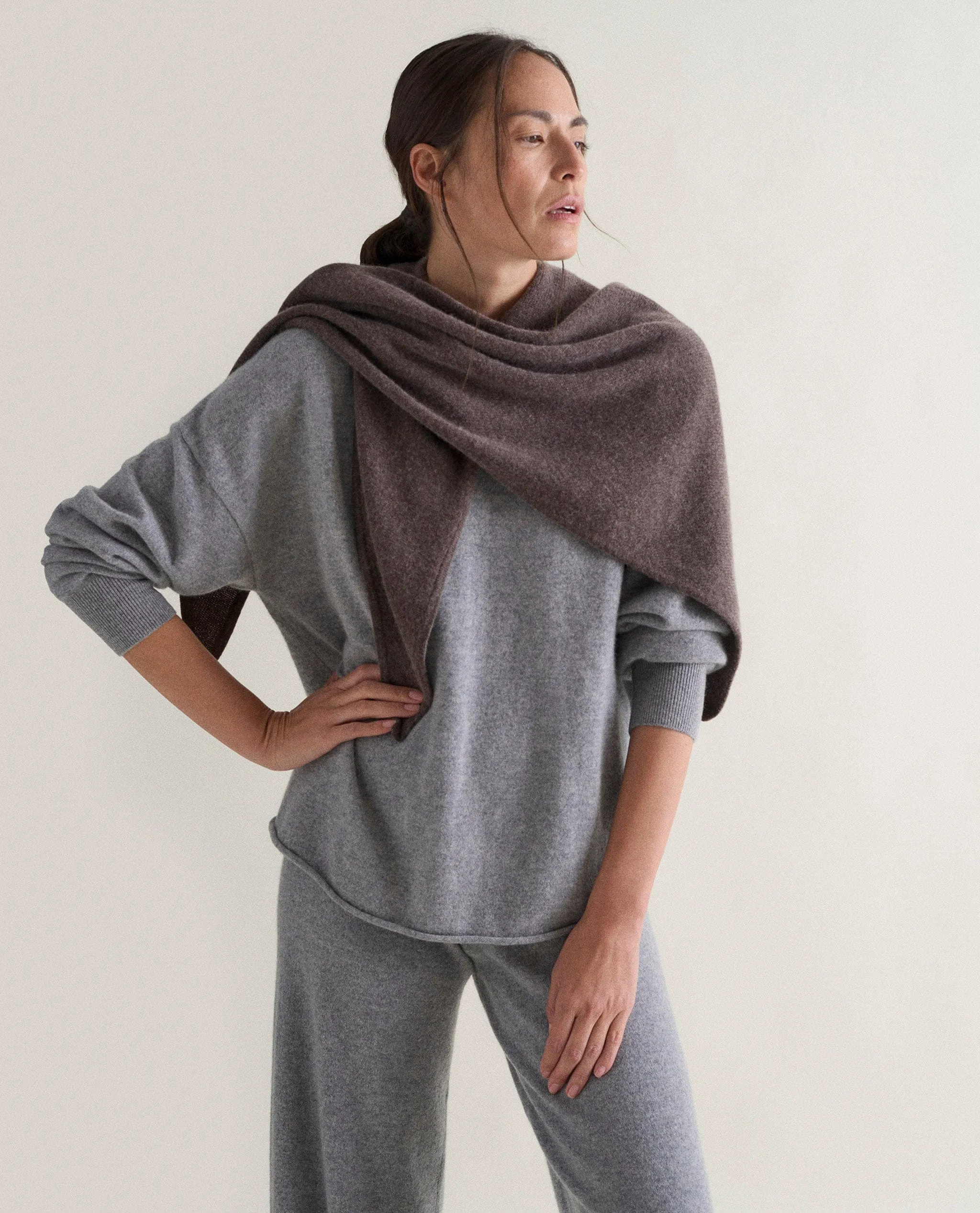 Women's Cashmere Merino Bandana sold by Rise & Fall product image thumbnail 3