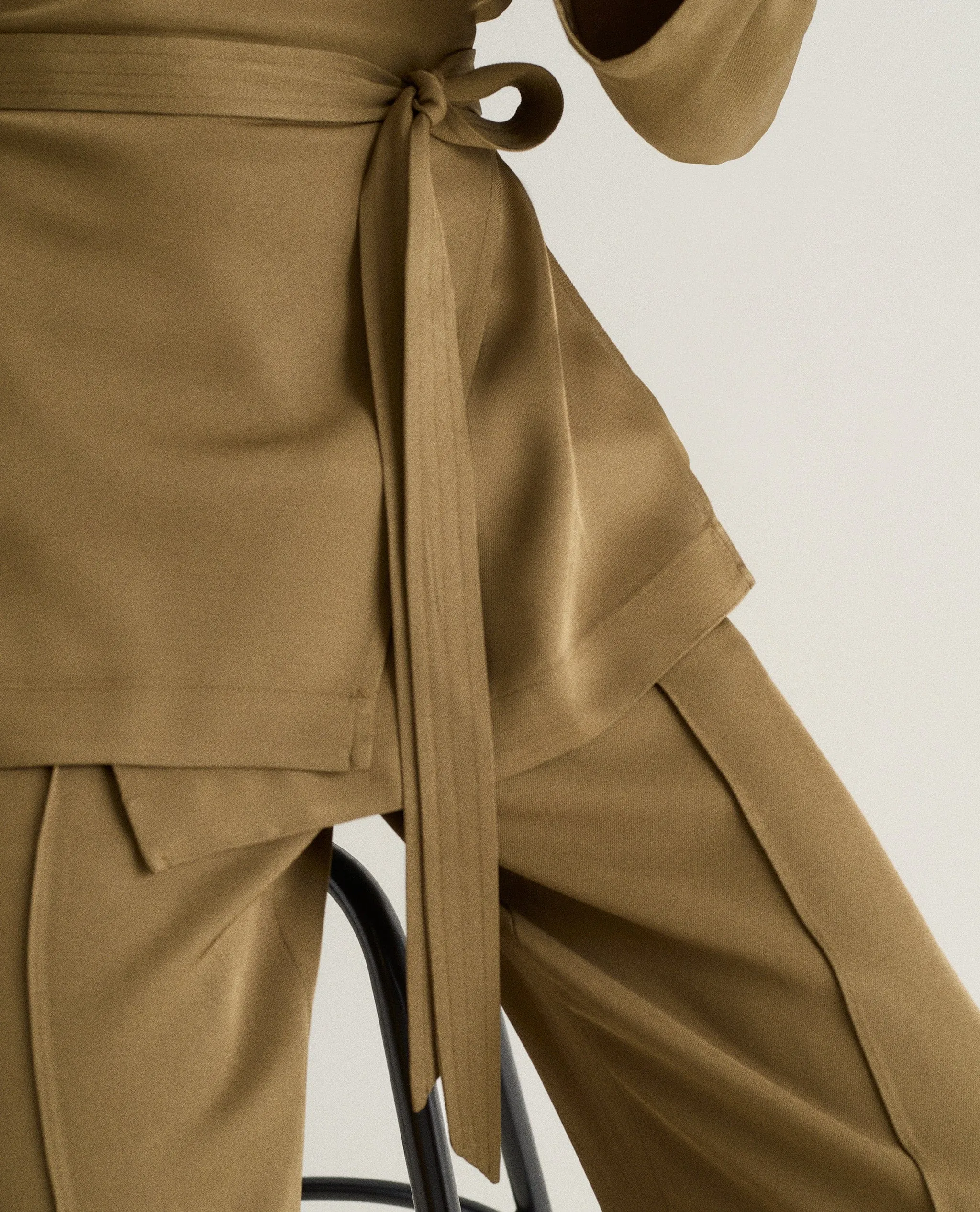 Women's NAIA™ Draped Wrap Top sold by Rise & Fall product image thumbnail 5